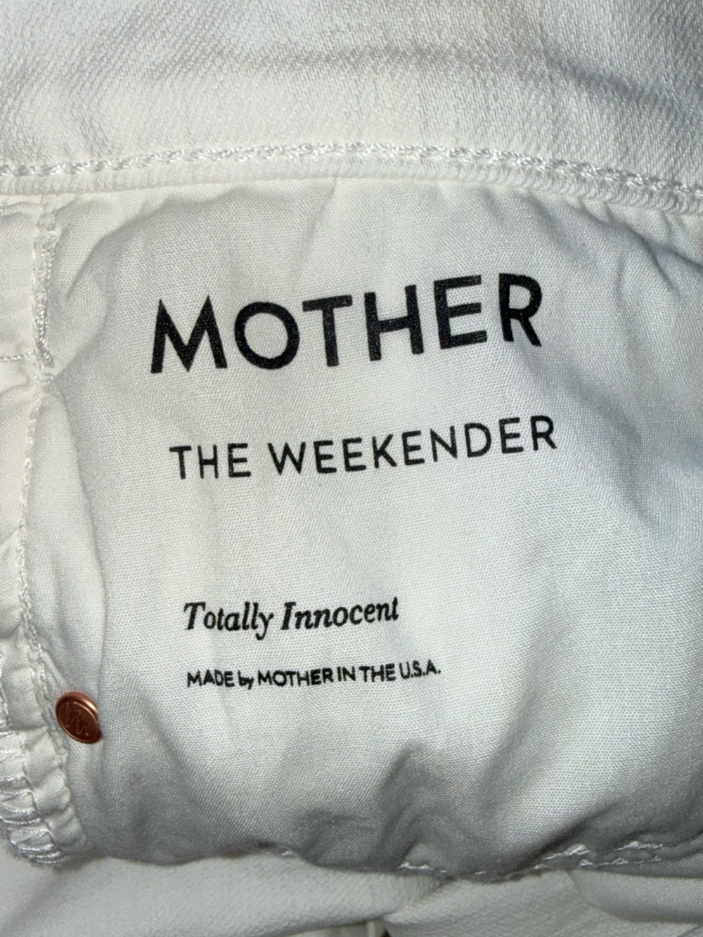 MOTHER Superior The Weekend Flare Jeans in Totally Innocent Size 27 - Picture 14 of 16